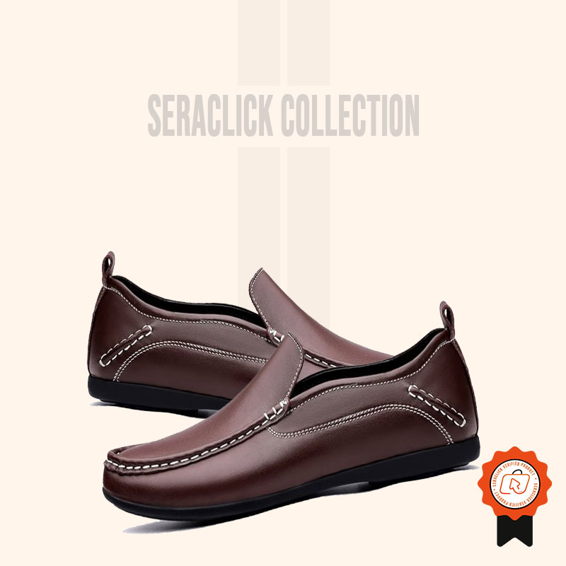 Stylish Casual Original Leather Shoe – Brown
