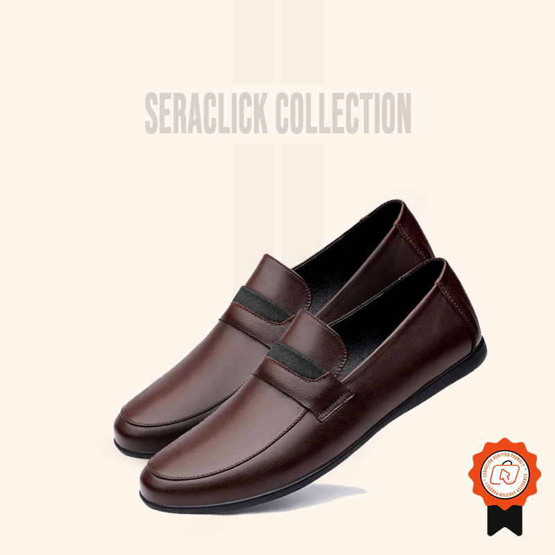 Men’s Genuine Leather Shoe - Coffee